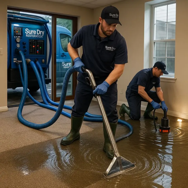 Water Extraction and Removal process in King of Prussia, PA